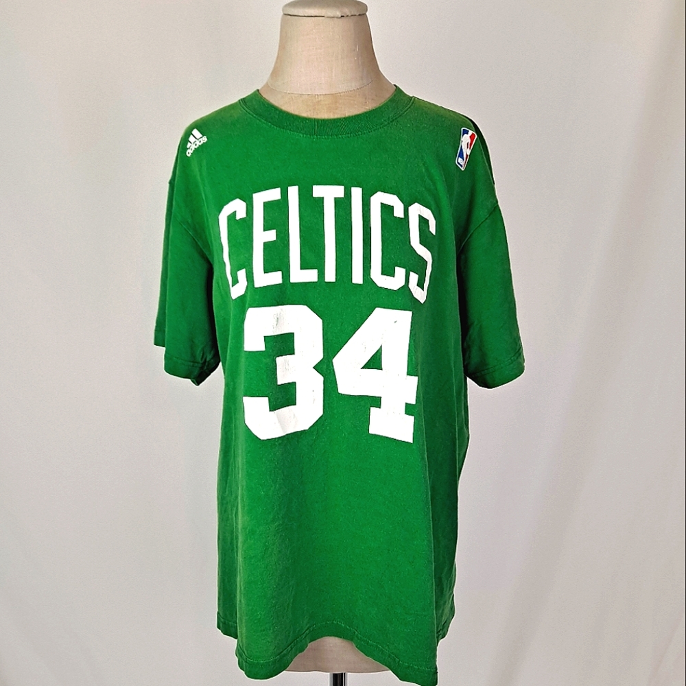 VINTAGE Y2K Green Paul Pierce Boston Celtics shirt by Adidas